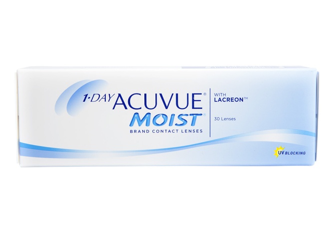 1 Day Acuvue Moist contacts